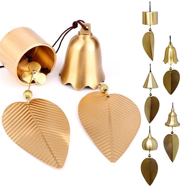 

decorative objects & figurines japanese copper wind chime pendant balcony outdoor yard garden home decoration metal for bedroom chimes bells