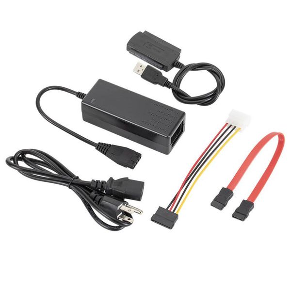 

ide drive to usb 2.0 adapter converter cable for 2.5" 3.5" inch hard with external ac power computer cables & connectors