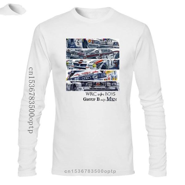 

men's t-shirts fashion cool men t shirt women funny tshirt wrc is for boys group b was customized printed t-shirt, White;black