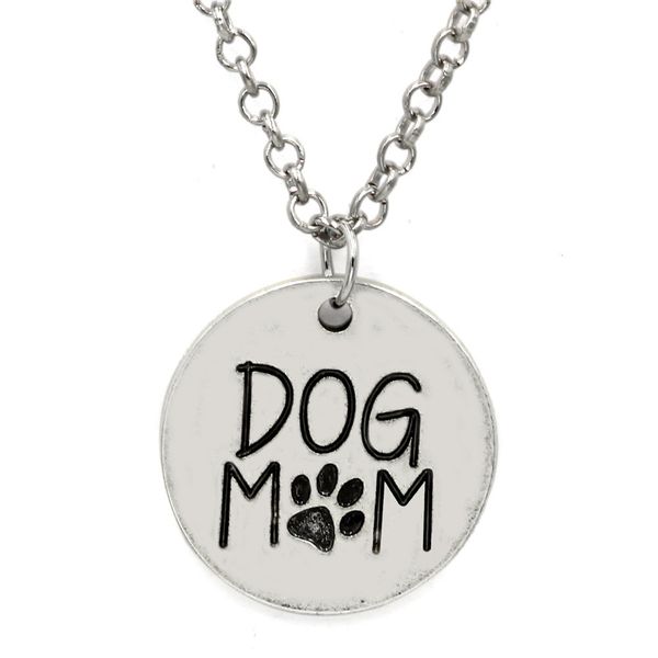 

new korean fashion cute dog cool dog women's pendant necklace, Silver