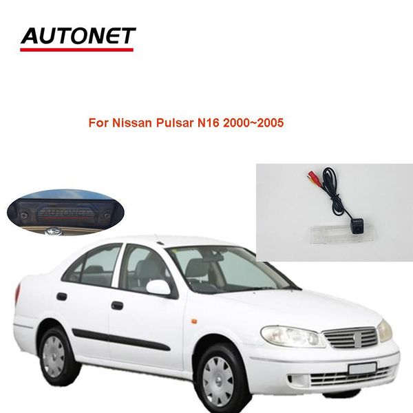 

car rear view cameras& parking sensors autonet camera for pulsar n16 2000~2005 ccd night fhd reversing /license plate led bulb
