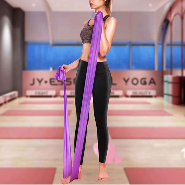 

resistance bands yoga fitness band pilates sport home gym workout equipment rubber training pull rope expander hip expansion belt