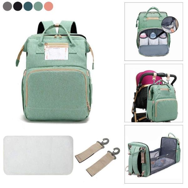 

diaper bags baby bag backpack bed crib sleeping for travel pad drop