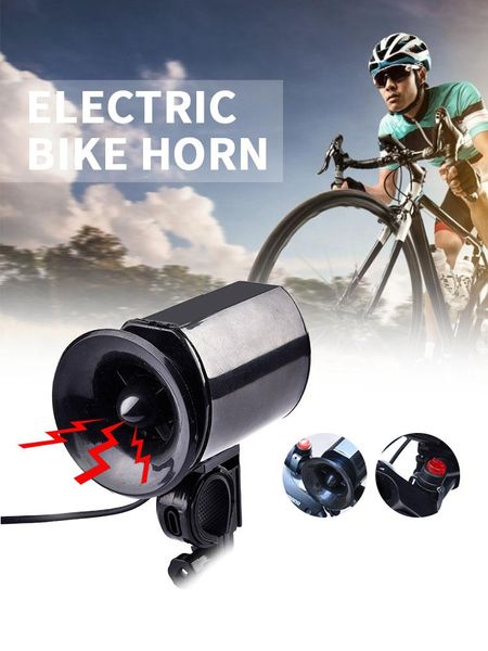 

bike horns 142db super loud sound bicycle horn mountain electronic bell riding accessories supplies