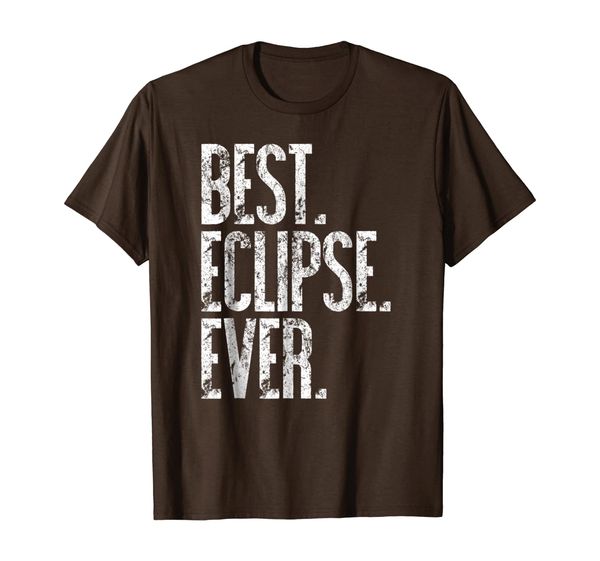 

cute funny unique 2017 solar eclipse science t-shirt gift, White;black