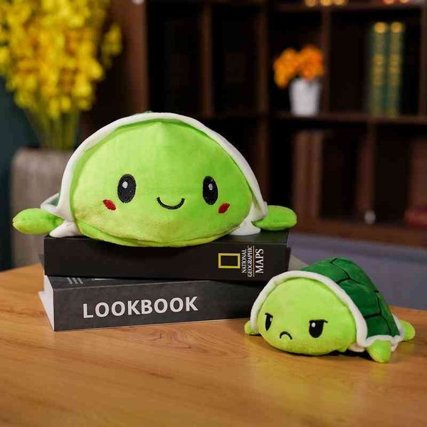 

flip plush toy doll double-sided ocs with flip turtle