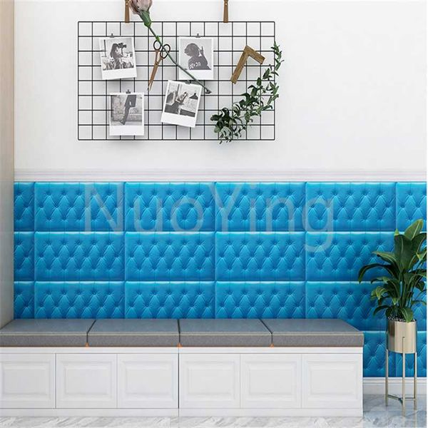 

wallpapers soft package 3d stereo wall stickers living room bedroom tv background self-adhesive
