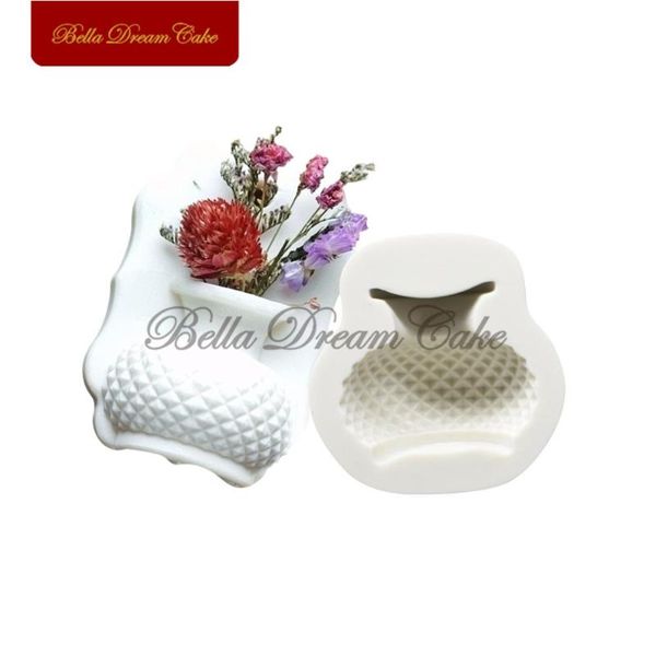 

vase silicone mold for valentine day fondant chocolate diy wedding molds sugarcraft mould cake decorating tools bakeware