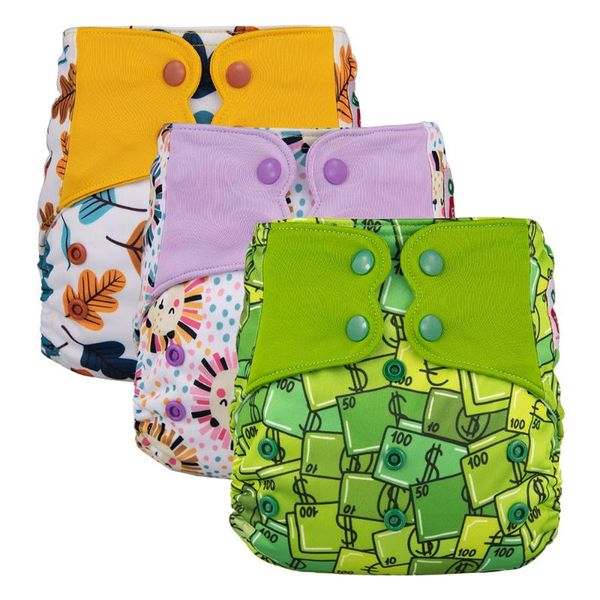 

april arrival baby pocket cloth diaper reusable butterfly tabs 3-15kg boy girl born night day wholesale diapers