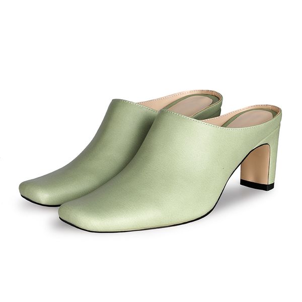 

sandals olomm handcrafted summer bombs woman squre elegant square jump green yellow party girl shoes eua size 4-13 4gj3, Black