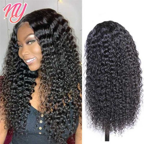 

human hair bulks ny brazilian kinky curly natural color 1/3/4 bundle unprocessed remy wavy weave extension, Black