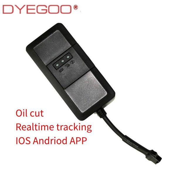 

car gps & accessories dyegoo 4 band tracker tk110 google link engine cutoff high speed platform tracking device