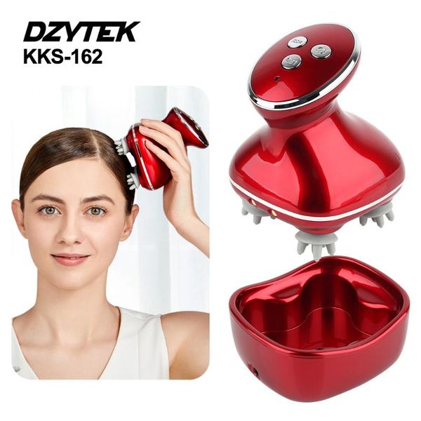 

head massager waterproof electric wireless 4d scalp massage claw release prevent hair loss promote growth massagers