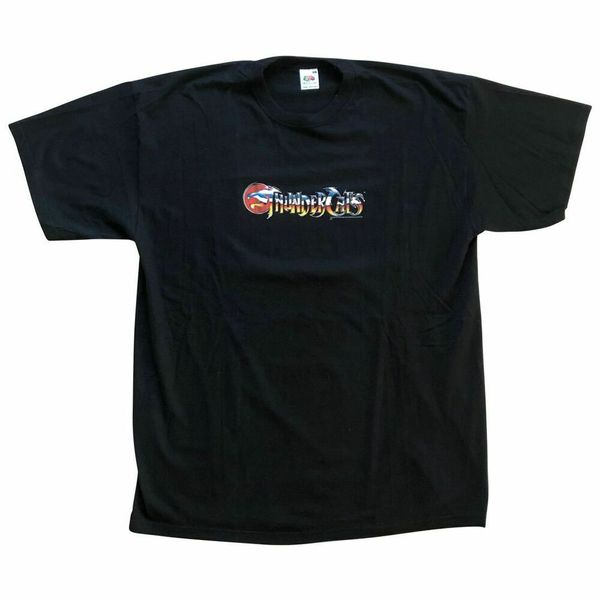 

vintage 2000s thundercats t-shirt, White;black