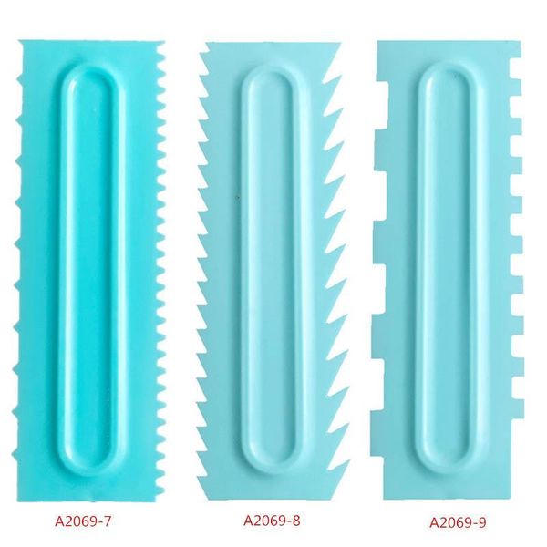

other bakeware 1pc cream scraper irregular teeth edge diy cake decorating fondant pastry cutters baking spatulas tools