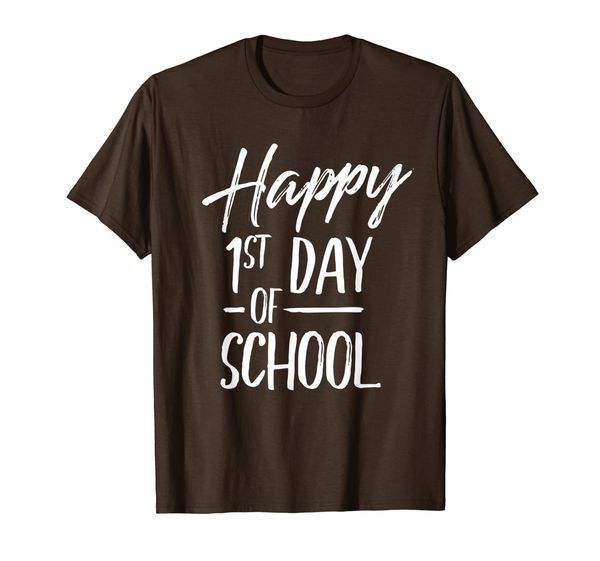 

Happy 1st Day of School Elementary Middle Teacher Team T-Shirt, Mainly pictures