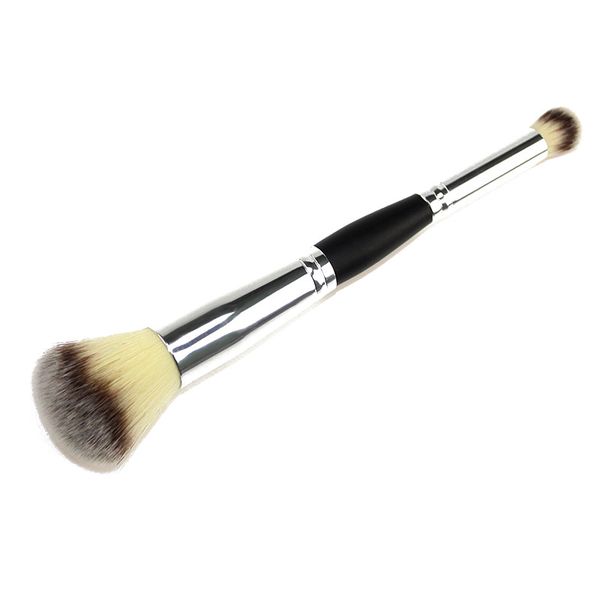 

makeup brushes double head blush brush cosmetic eye shadow loose powder beauty tools face blender