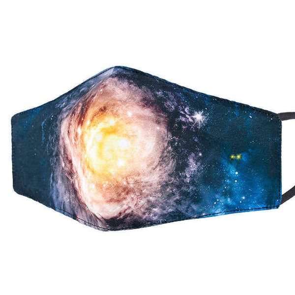 

summer sunscreen anti-dust masks can be washed starry sky pm2.5 cotton 3d printing