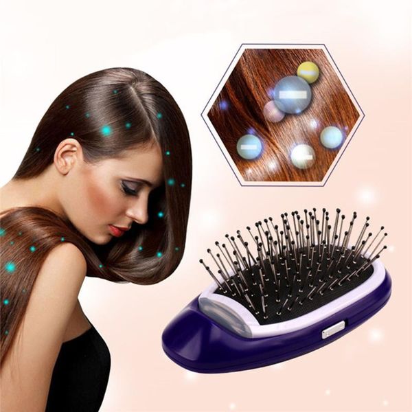 

hair brushes ionic brush magic electric comb negative ions modeling styling came no more crosses dropship, Silver