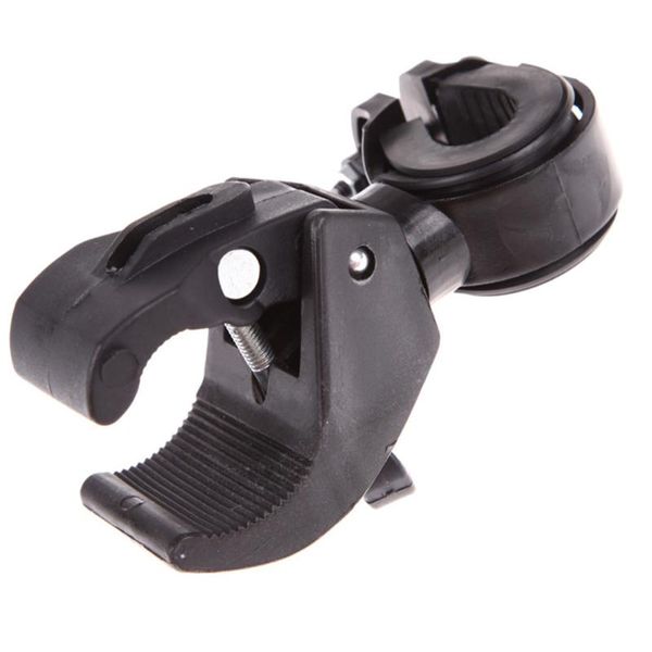 

plastic bike led torch bracket holder mount front light lamp clip for bicycle cycling lights