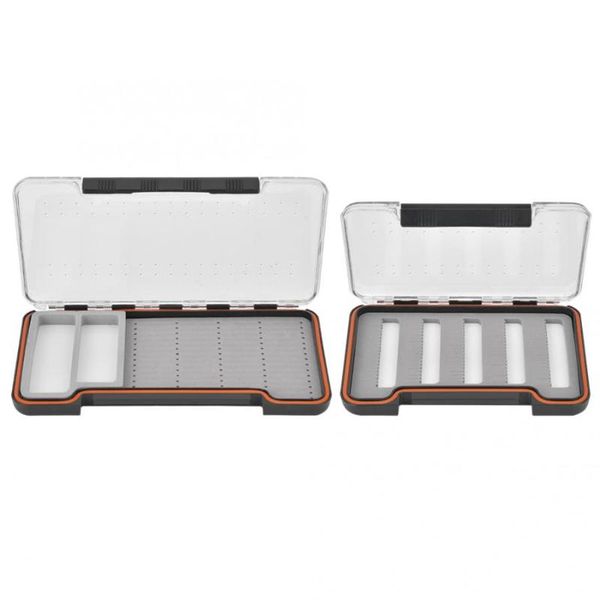 

fishing accessories lure box transparent magnetic bait storage case container organizer waterproof plastic tackle s l