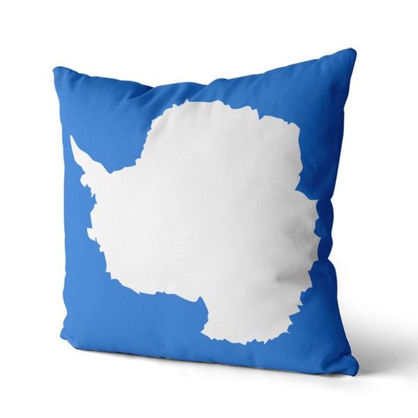

antarctica cotton canvas custom pillow covers throw personalized gifts cushion/decorative