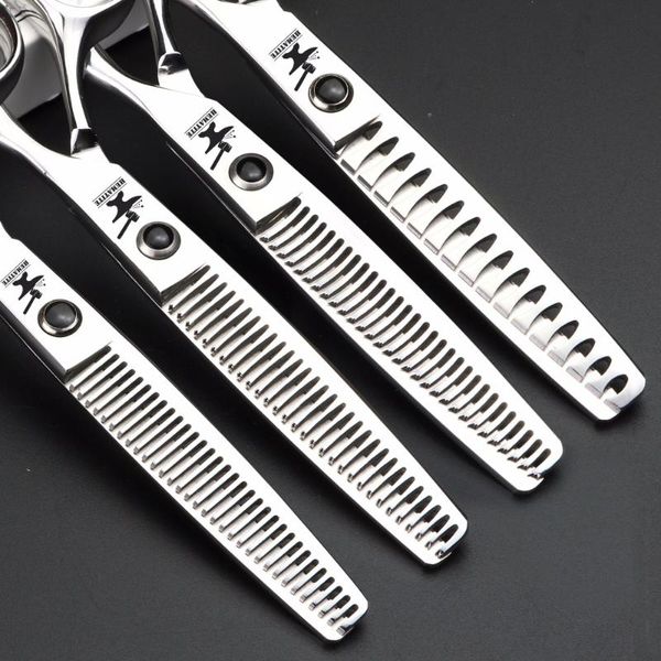 

hair scissors 6 inch hairdressing barber professional thinning japan 440c 10-60%