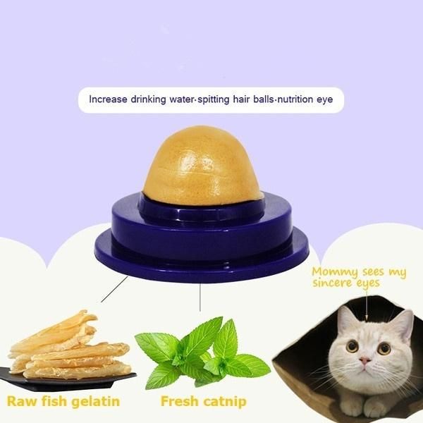 

solid catnip sugar cat strong energy ball nutritive toy edible toys