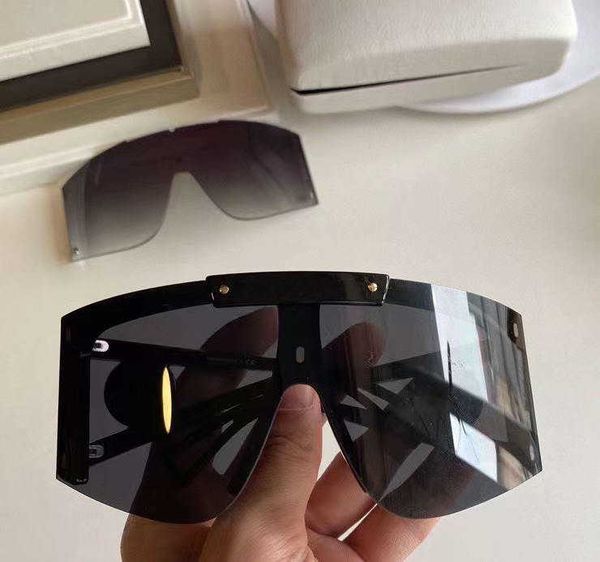

shield wrap sunglasses 4393 black grey extra interchangeable lens sonnenbrille gafa de sol fashion oversized sun glasses uv400 protection, White;black
