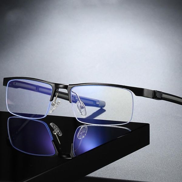 

fashion sunglasses frames 2021 women men anti blue optical spectacle eyeglasses for male computer glasses frame clear lens vintage eyewear o, Black