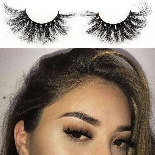 

25mm 3d lashes thick extension mink eyelashes handmade dramatic full volume false eyelash makeup 16 styles xl series maquillaje1