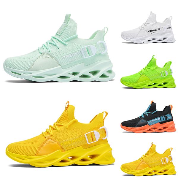 

non-brand men running shoes white black green orange yellow red mens fashion sports sneakers szie 40-46 outdoor