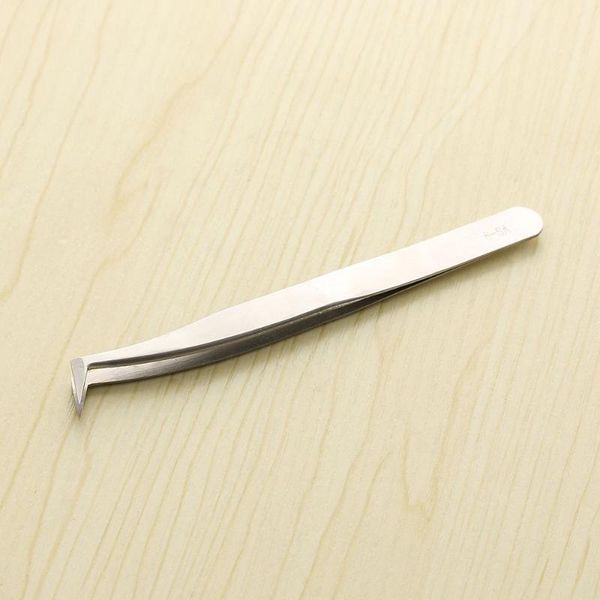 

eyebrow tools & stencils useful makeup tool professional beauty curved false eyelash tweezer stainless steel 3d 6d volume