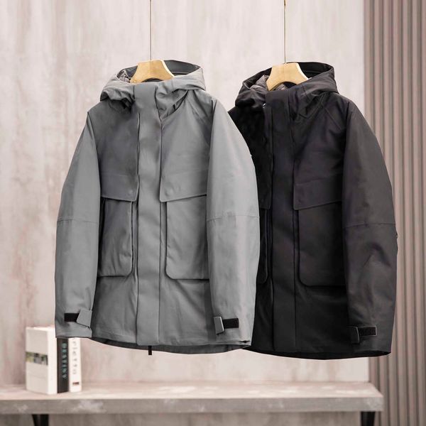 

men's hoodie, autumn and winter 2021, outdoor, large pocket design, fashion simplicity, m-3xl, Black
