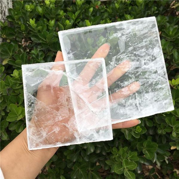 

decorative objects & figurines 12-15cm natural quartz crystal selenite quadrate series reiki healing home decor mineral specime