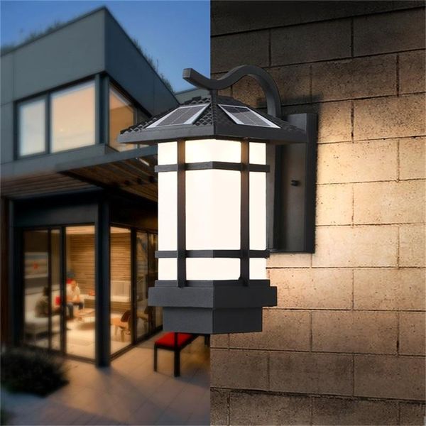 

outdoor wall lamps brother solar light fixture modern led sconce waterproof patio lighting for porch balcony courtyard villa aisle