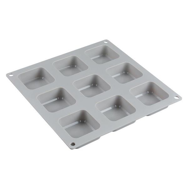 

baking moulds 9 grid diy silicone soap mold handmade making square tools fping