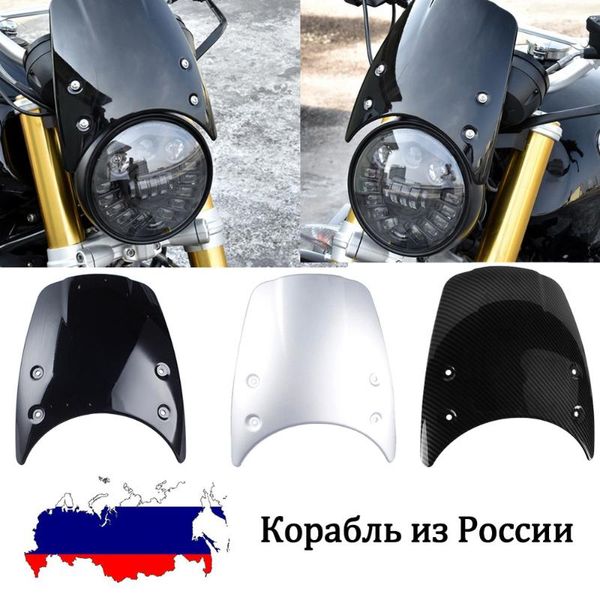 

motorcycle windshield rninet r9t 2021 accessories windscreen headlight fairing deflector for r nine t 2014-2021