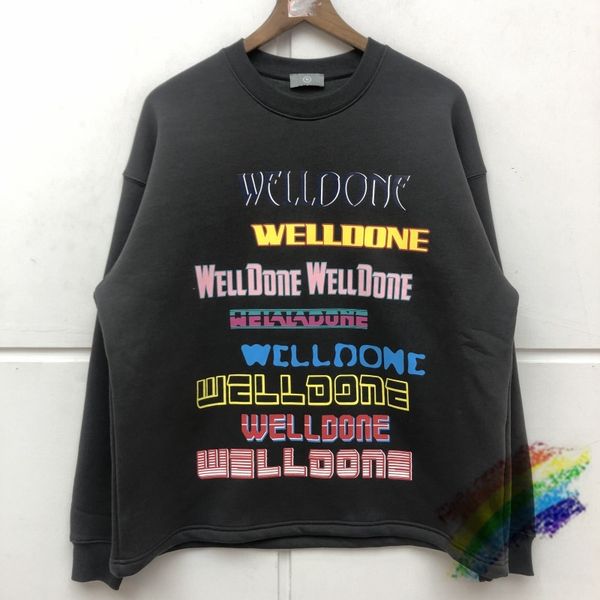 

2020fwss sweatshirts crewneck men women 1 quality cotton pullover, Black