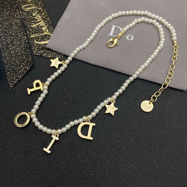 

75% off luxury jewelry five pointed star necklace bracelet red same model new brass, Silver