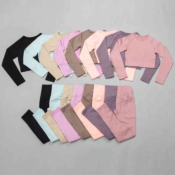 

high waist sports legging gym women's sportswear seamless fitness women yoga suit stretchy workout set padded bra, Gray