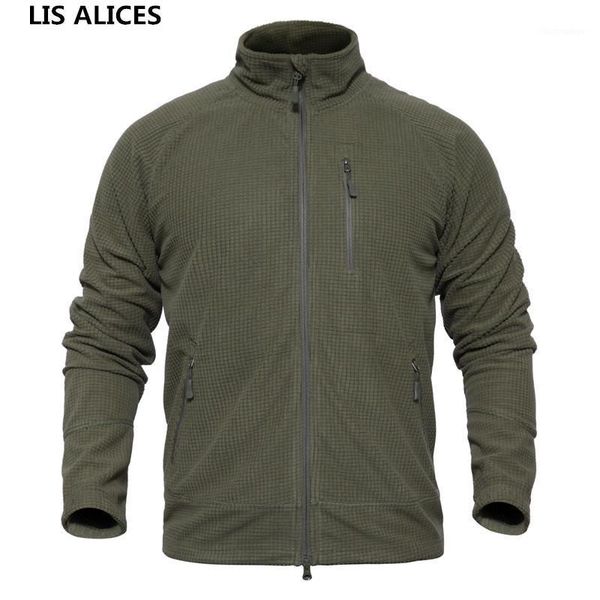 

men's jackets 2021 brand spring fleece jacket men thin tactical coat autumn breathable army clothing combat, Black;brown