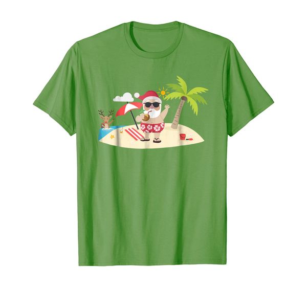 

Santa Claus Surfing Hawaiian T-Shirt, Mainly pictures