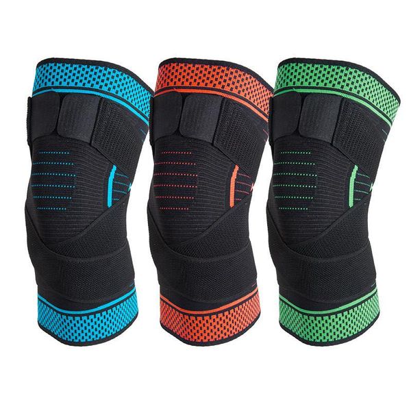 

fitness kneecap basketball kneepads braces for bandage volleyball running knee joelheira support kneepad cycling fi elbow & pads, Black;gray