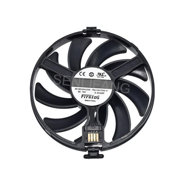 

fans & coolings well tested fdc10h12s9-c for xfx rx 470 480 580 video card cooling fan dc12v 0.35a graphics vga cards blower