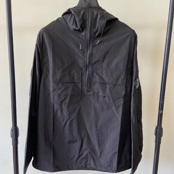 

men jacket casual cp hoodies outdoor windbreak jogging tracksuit size m-xxl, Red