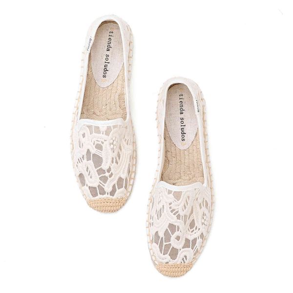 

dress shoes zapatillas mujer casual women's fashion flat sapatos flax ballet chaussure for espadrille comfortable slippers is67, Black