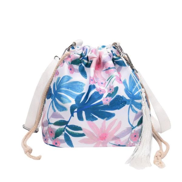 

2020 new printing crossbody retro shoulder bag fashion bucket luxury handbags women bags designer bolsa feminina