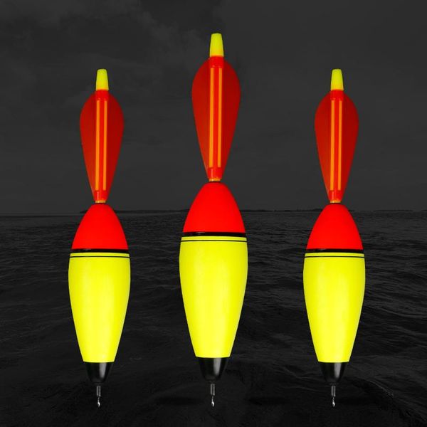 

fishing accessories bubble float eva luminous buoy tube fish bait for sea carp tackle plastic