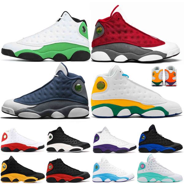 

red flint basketball shoes for mens womens 13 13s hyper royal lucky green court purple outdoor men shoes sneakers trainers 5.5-13